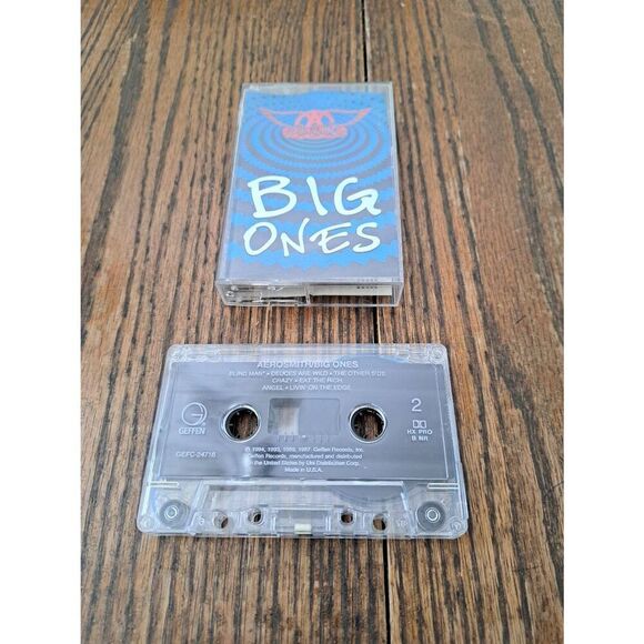 Vintage 1994 Aerosmith Big Ones Music Cassette Tape - Picture 2 of 5
